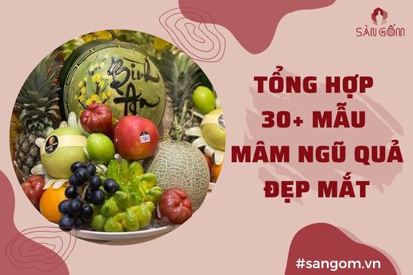 cách trang trí quả dưa hấu ngày tết