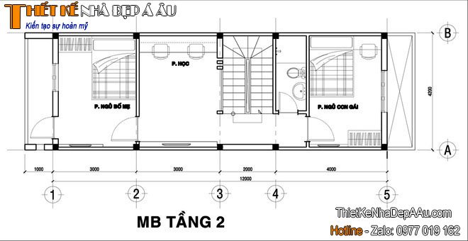 Tư vấn bố trí mặt bằng công năng tầng 2