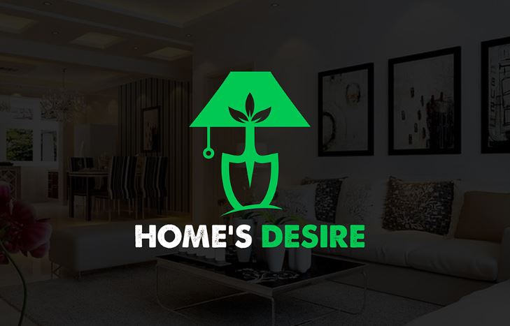 Mẫu logo nhà đẹp Home’s Desire