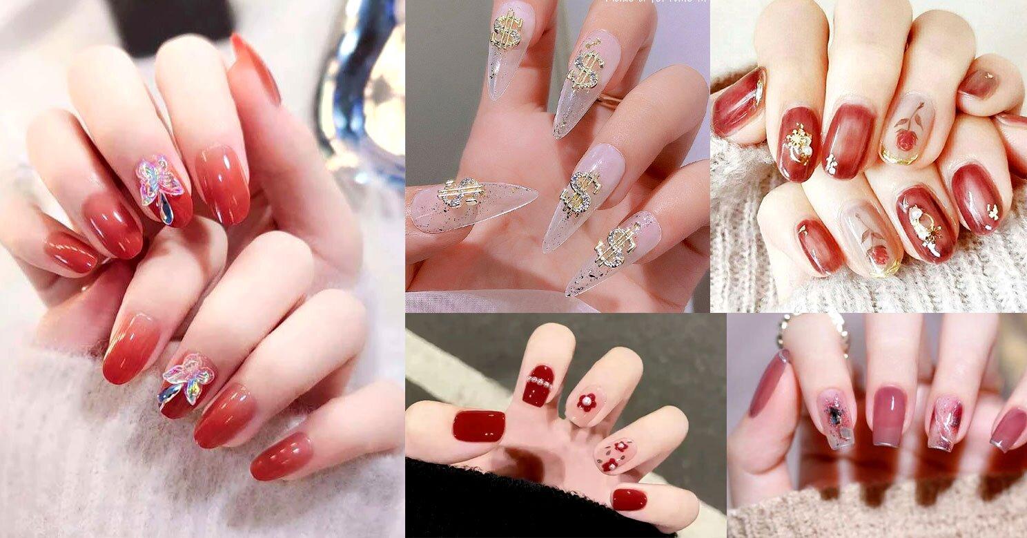 Gợi ý 300+ mẫu nail Tết 2023 đẹp đa dạng, sang chảnh nhất - BlogAnChoi