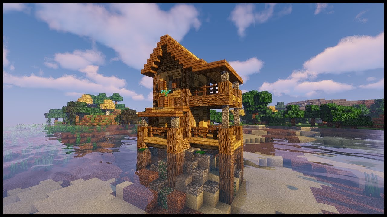 Mẫu nhà biệt thự cực đẹp trong Minecraft