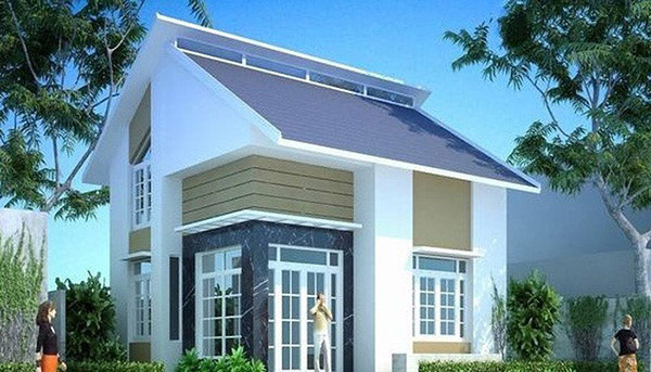 Mẫu nhà cấp 4 đẹp 50m2 mái thái