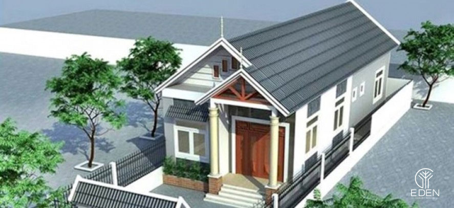 Nhà ống 80m2 1 tầng với thiết kế hiện đại, độc đáo bắt kịp xu hướng hiện nay