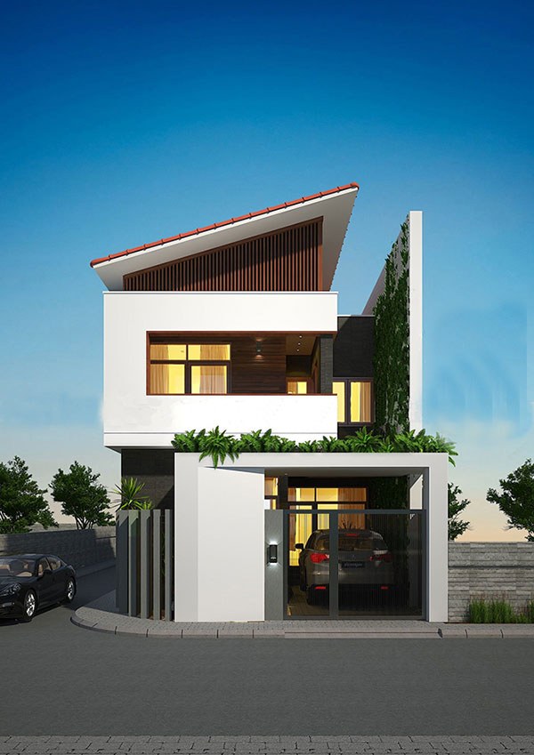 nhà ống 2 tầng đẹp 70m2