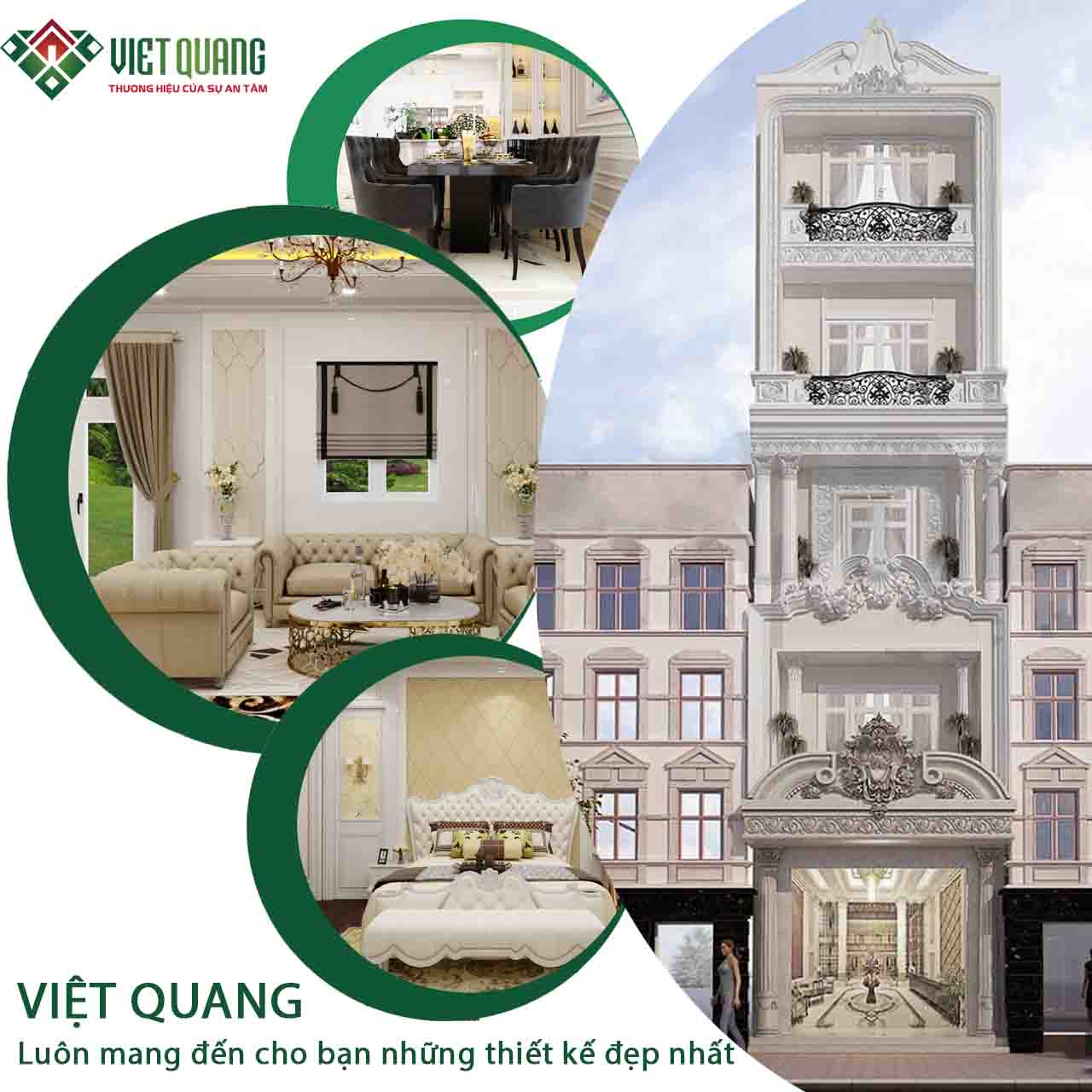 Việt Quang Group đơn vị thiết kế xây dựng nhà ở chuyên nghiệp, uy tín