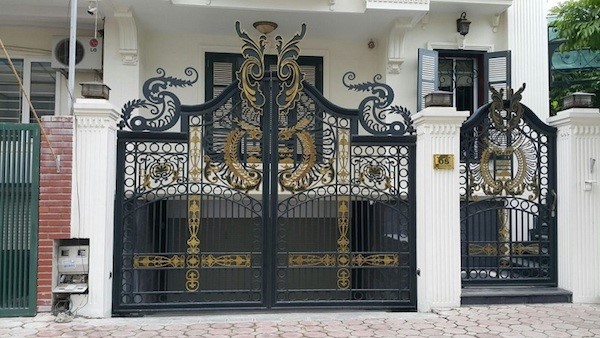 Top 10 mẫu trụ cổng sắt đẹp dành cho nhà mặt phố, biệt thự lớn của Nội Thất Việt 24h - Nội Thất Việt 24h