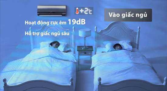 Chế độ ngủ thông minh trên máy lạnh Hitachi