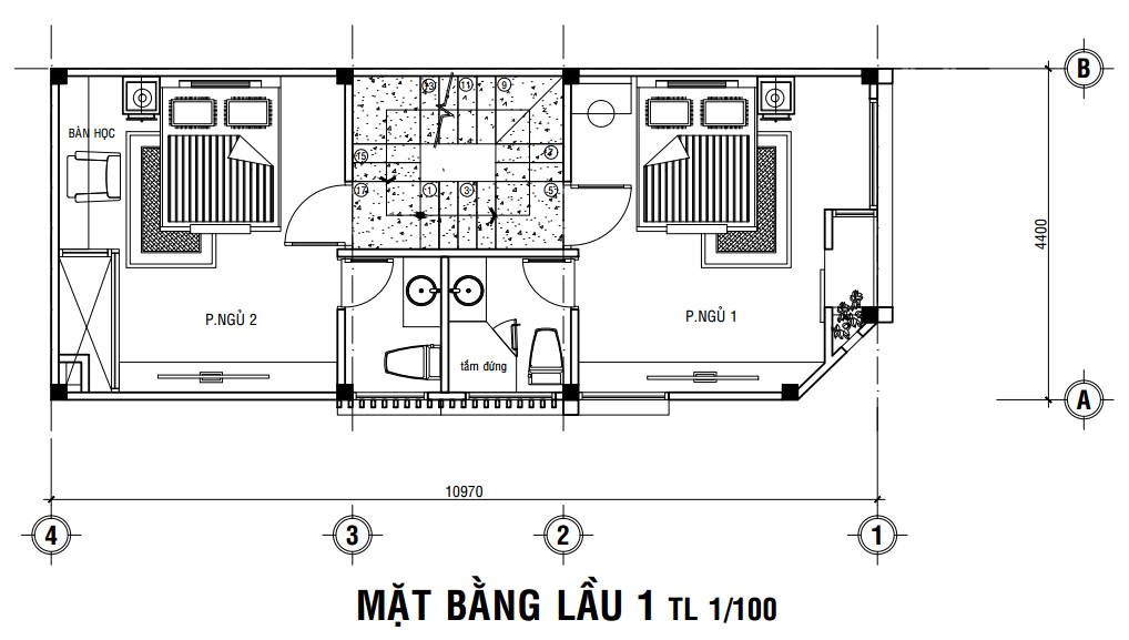 mặt tiền nhà 2 tầng 1 tum tại gò vấp đẹp