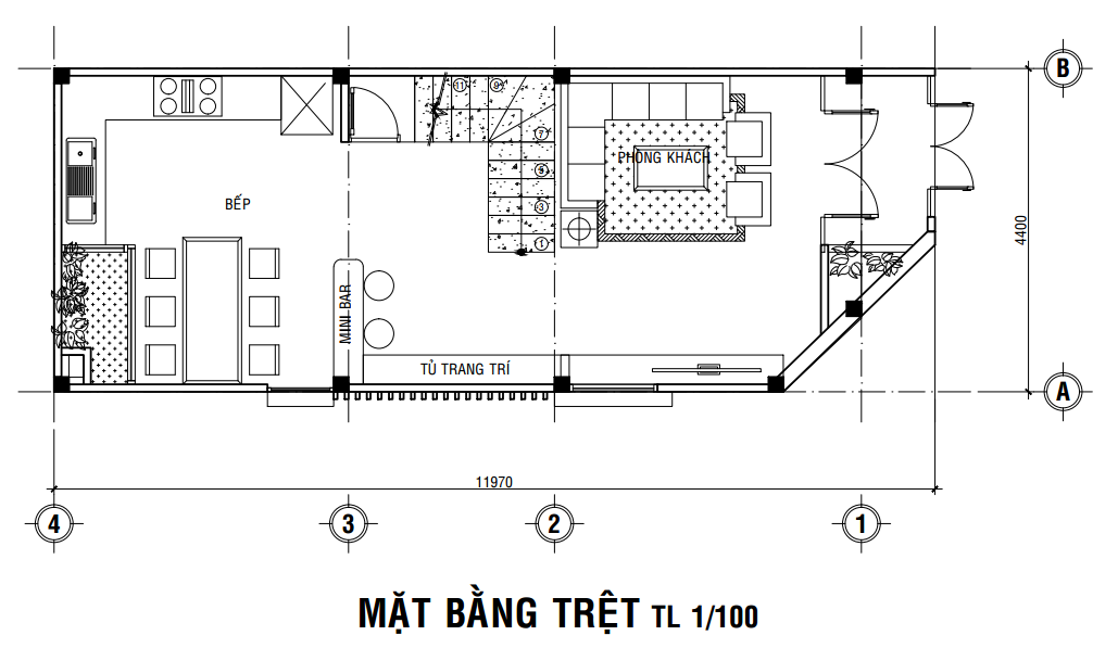 mặt tiền nhà 2 tầng 1 tum tại gò vấp đẹp