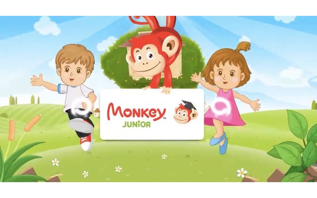 Ứng dung học tiếng anh lớp 1 online Monkey Junior