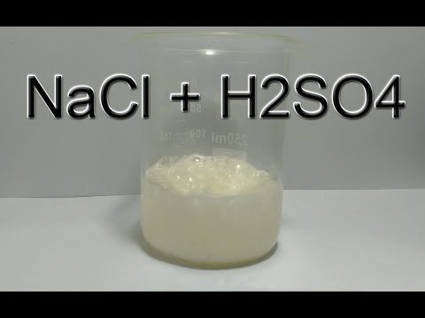 NaCl + H2SO4 Viết phương trình phản ứng có điều kiện.