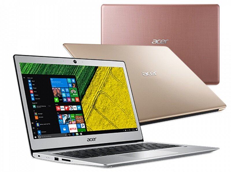 Với mức giá tầm trung, bạn hoàn toàn có cơ hội sở hữu một chiếc laptop mỏng nhẹ, sang trọng của Acer 