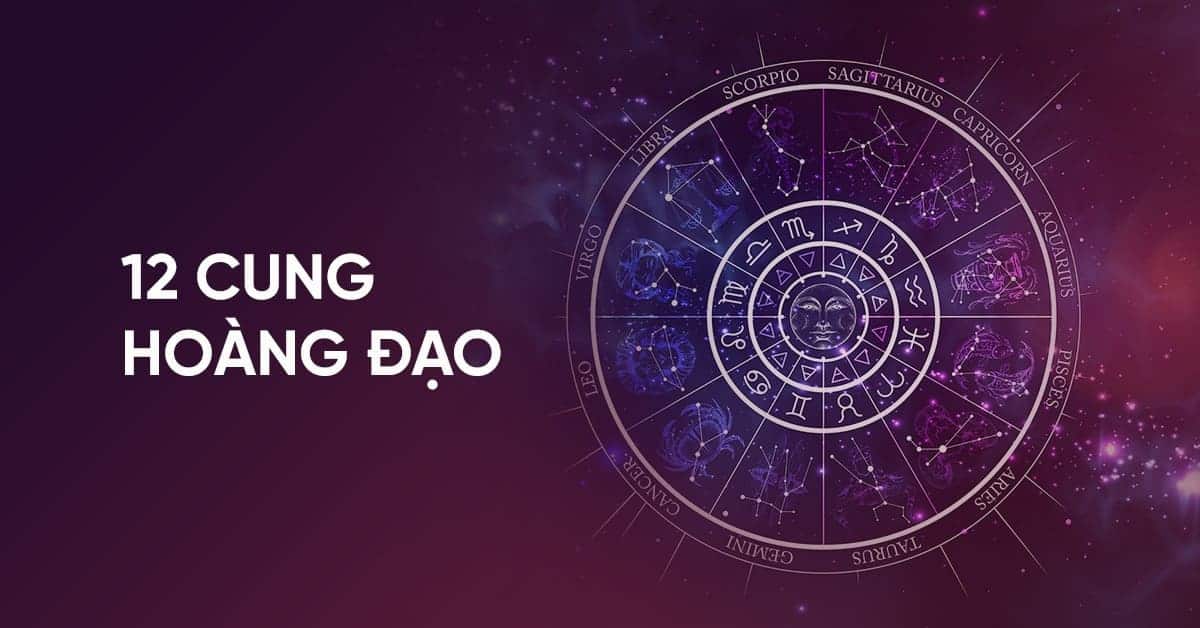 ngày sinh 12 cung hoàng đạo