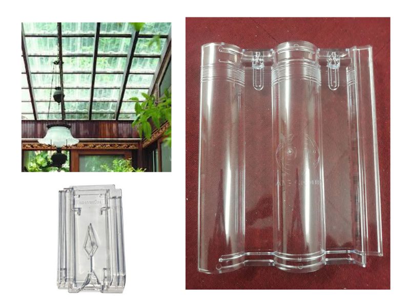 Ngói mái hiên nhựa polycarbonate