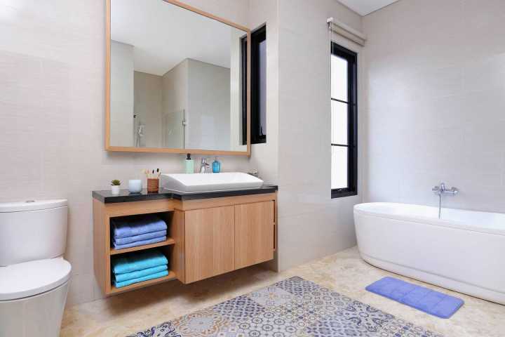 Nhà vệ sinh kiểu Nhật thiết kế đơn giản, sạch sẽ và đẹp mắt