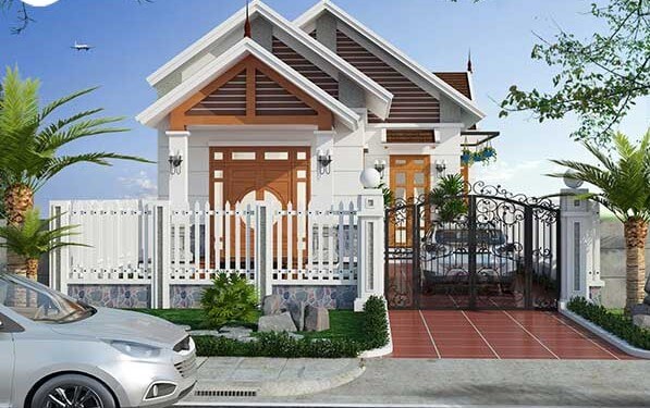 Nhà cấp 4 mái thái 150m2