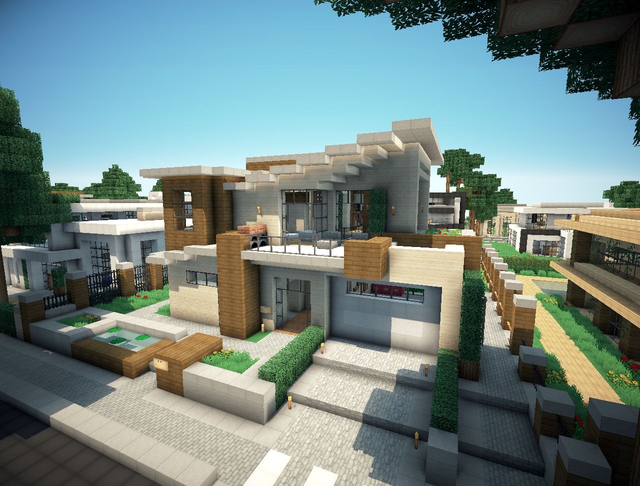 Nhà đẹp trong Minecraft