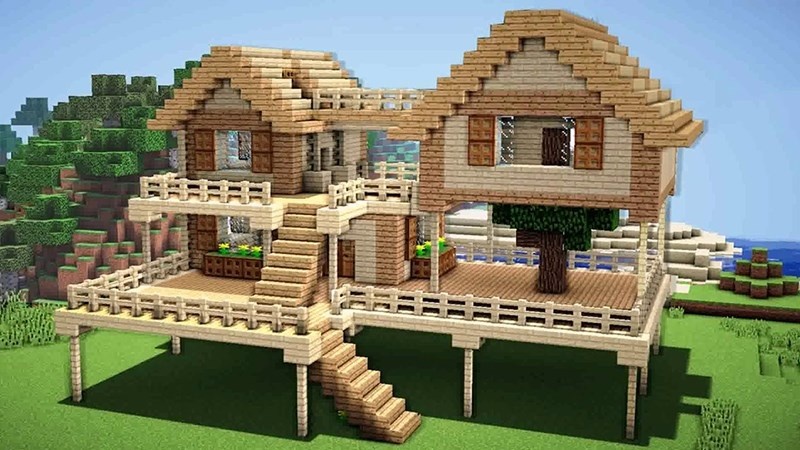 Nhà minecraft là gì? Xây nhà minecraft như thế nào cho đẹp?