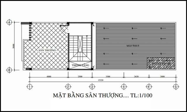 mẫu nhà 2 tầng 5 phòng ngủ