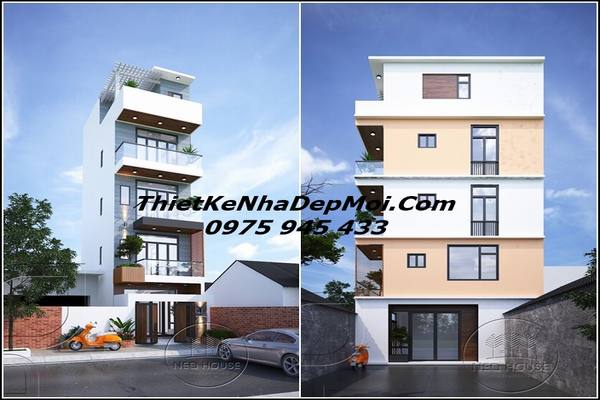 Thiết kế nhà đẹp diện tích nhỏ 30m2 hiện đại có giếng trời