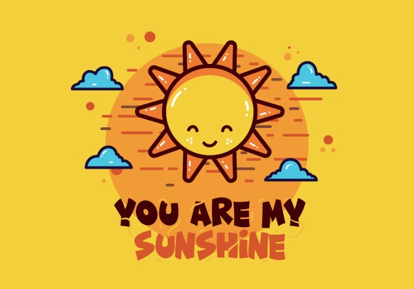 Bài hát You Are My Sunshine giúp bé học tiếng Anh hiệu quả hơn