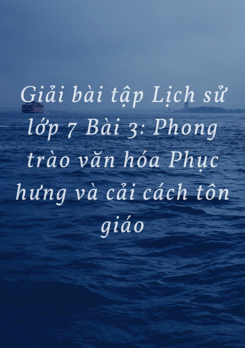 Hãy trình bày một số thành tựu tiêu biểu của phong trào Văn hóa Phục hưng