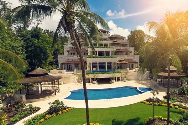 những ngôi nhà đẹp nhất thế giới villa Palazzo, Barbados 