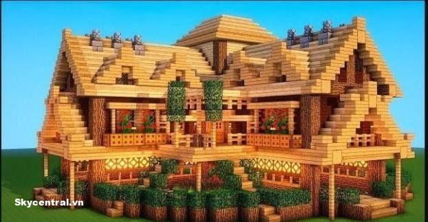 Xây dựng nhà bằng mọi vật liệu gỗ, gạch…