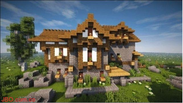 Cách xây nhà đẹp Minecraft