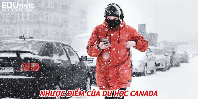 nhược điểm của canada đối với hssv việt nam