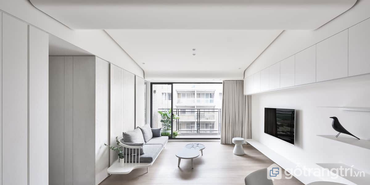 Tư vấn cải tạo căn hộ 44m2 đẹp ngỡ ngàng với nội thất phong cách tối giản | Gỗ Trang Trí