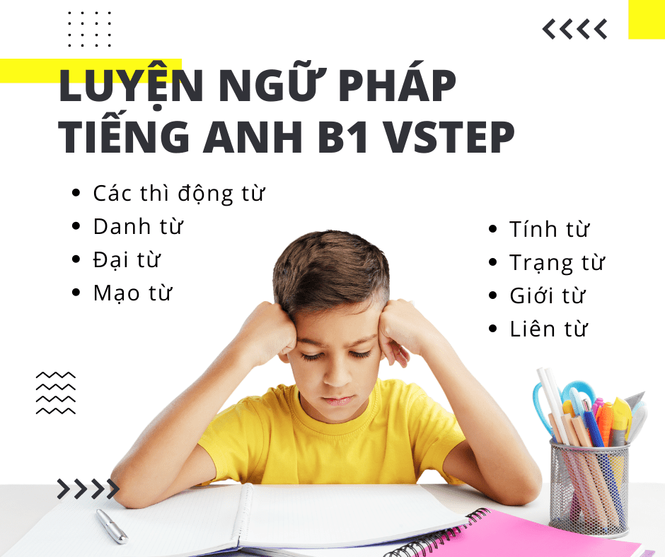 Luyện ngữ pháp tiếng Anh B1