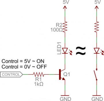Mạch công tắc transistor