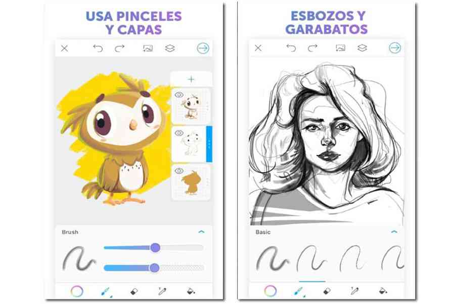 apps para dibujar android picsart color