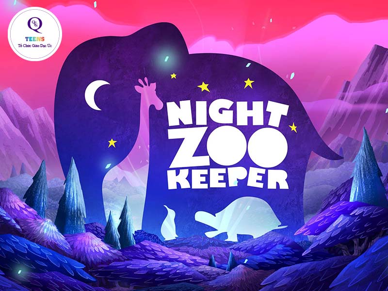 phần mềm học tiếng Anh lớp 3 Night Zookeeper