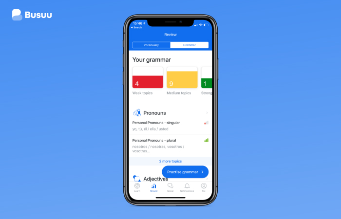 Busuu - Phần mềm học Tiếng Anh giao tiếp dễ dàng