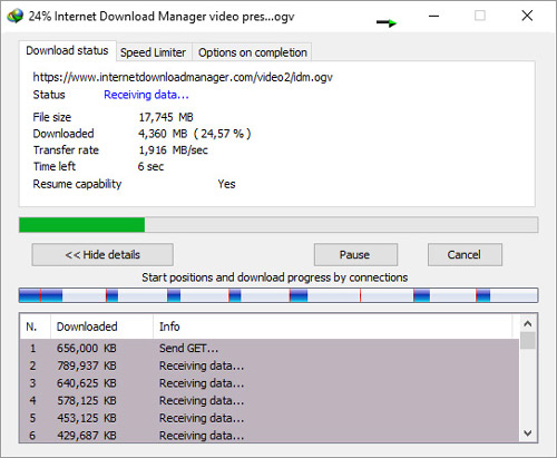phần mềm IDM Internet Download Manager