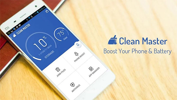 Phần mềm tăng tốc Android tối ưu Clean Master