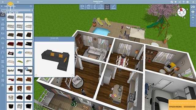 Phần mềm Home Design 3D