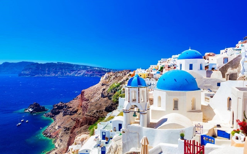 Tổng hợp các phong cách thiết kế – Phong cách Santorini