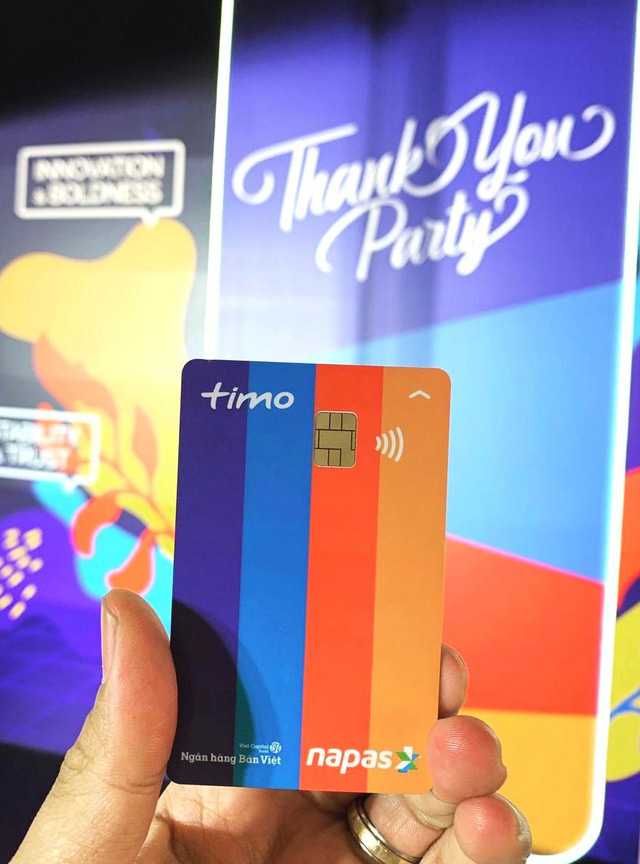 Thẻ Debit Card của ngân hàng số Timo