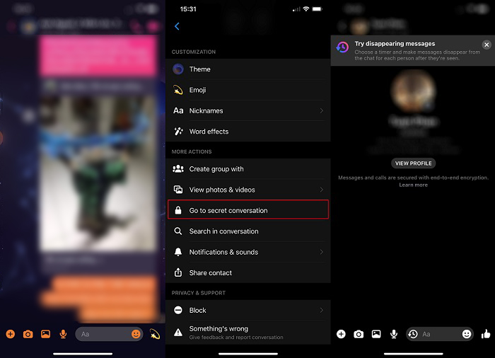 Mẹo tạo tin nhắn bí mật trên Messenger, tăng độ bảo mật cho đoạn chat - Ảnh 3.