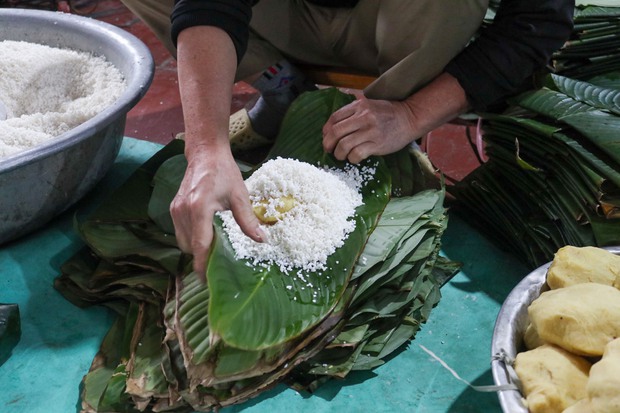 Bánh chưng làng Tranh Khúc - hương vị của ngày Tết - Ảnh 7.