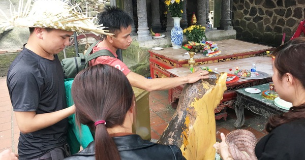 Chen chân xức dầu tượng hổ ở Hương Tích mong… chữa bệnh