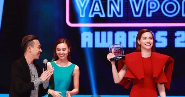 Hồ Ngọc Hà nhận giải Cống hiến ở Giải âm nhạc Yan