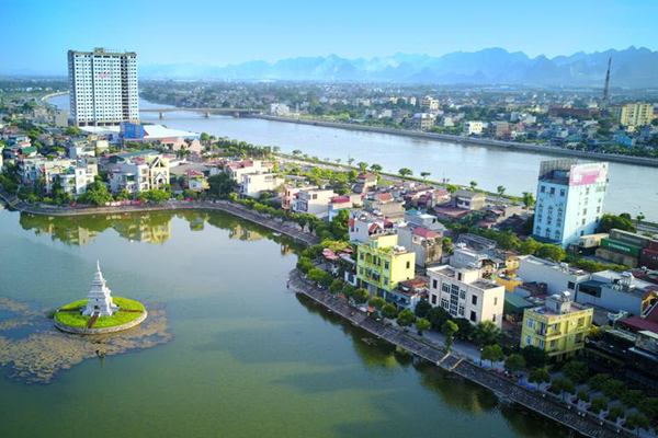 Toàn cảnh thành phố Phủ Lý, Hà Nam. ảnh st