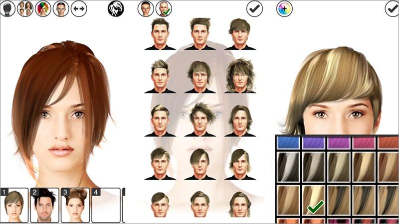 App Hairstyle Magic Mirror Lite