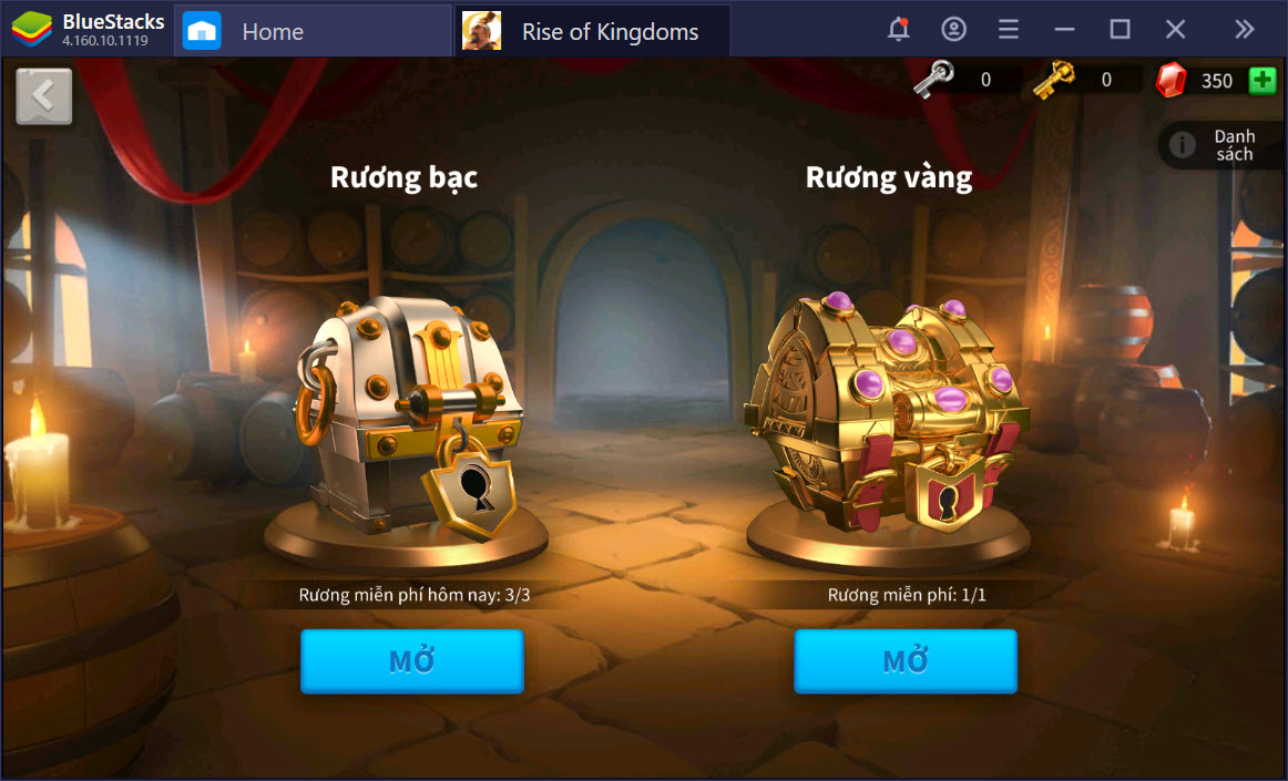 Mẹo phát triển nhanh trong Rise of Kingdoms