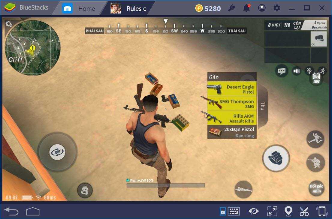 10 mẹo chơi Rules of Survival dành cho các game thủ BlueStacks