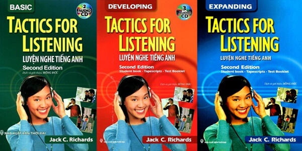 Bộ 3 cuốn sách Tactics For Listening